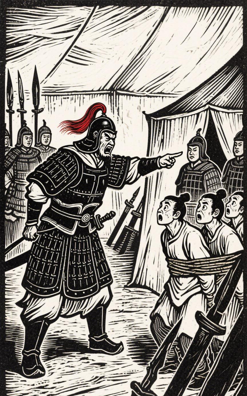 陈胜打了几个胜仗，很多人来投靠他，也包括他之前的一些贫贱之交；他岳父也来了，陈
