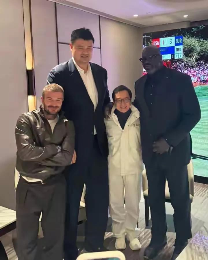 NBA中国澳门赛大咖云集，体育界有中国“小巨人”姚明、“大鲨鱼”奥尼尔、林书豪、