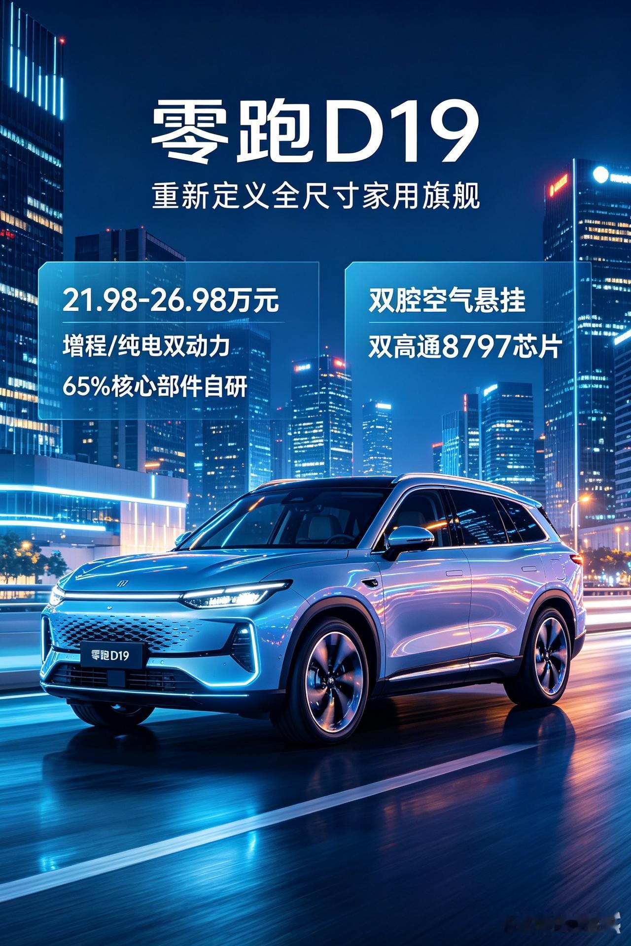 深度解读零跑D19：25万级全尺寸SUV的“价值重构”密码零跑D19正式上市