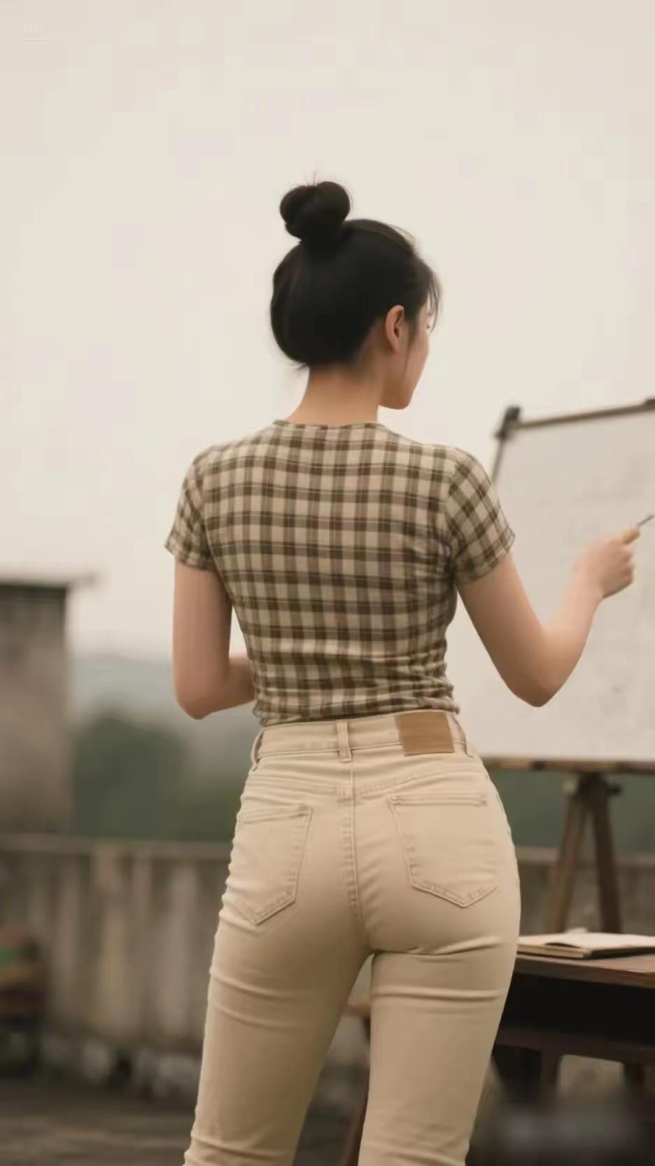 在户外写生，用画笔记录美好瞬间。