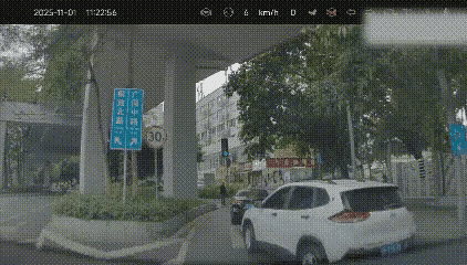 惊！高架桥下竟现这般不文明一幕！11月1日网友发的行车记录仪视频里，几名印