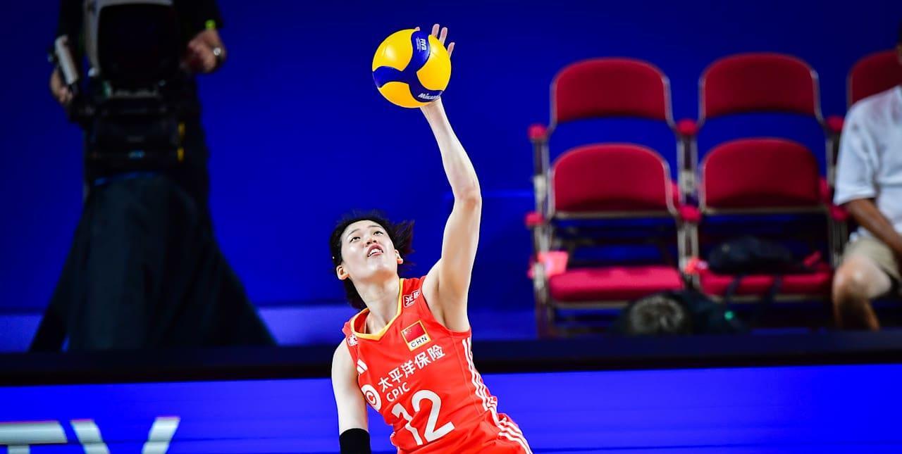 李盈莹成为国际排联（FIVB）世锦赛（WCH）F组的明星球员FIVB：女子