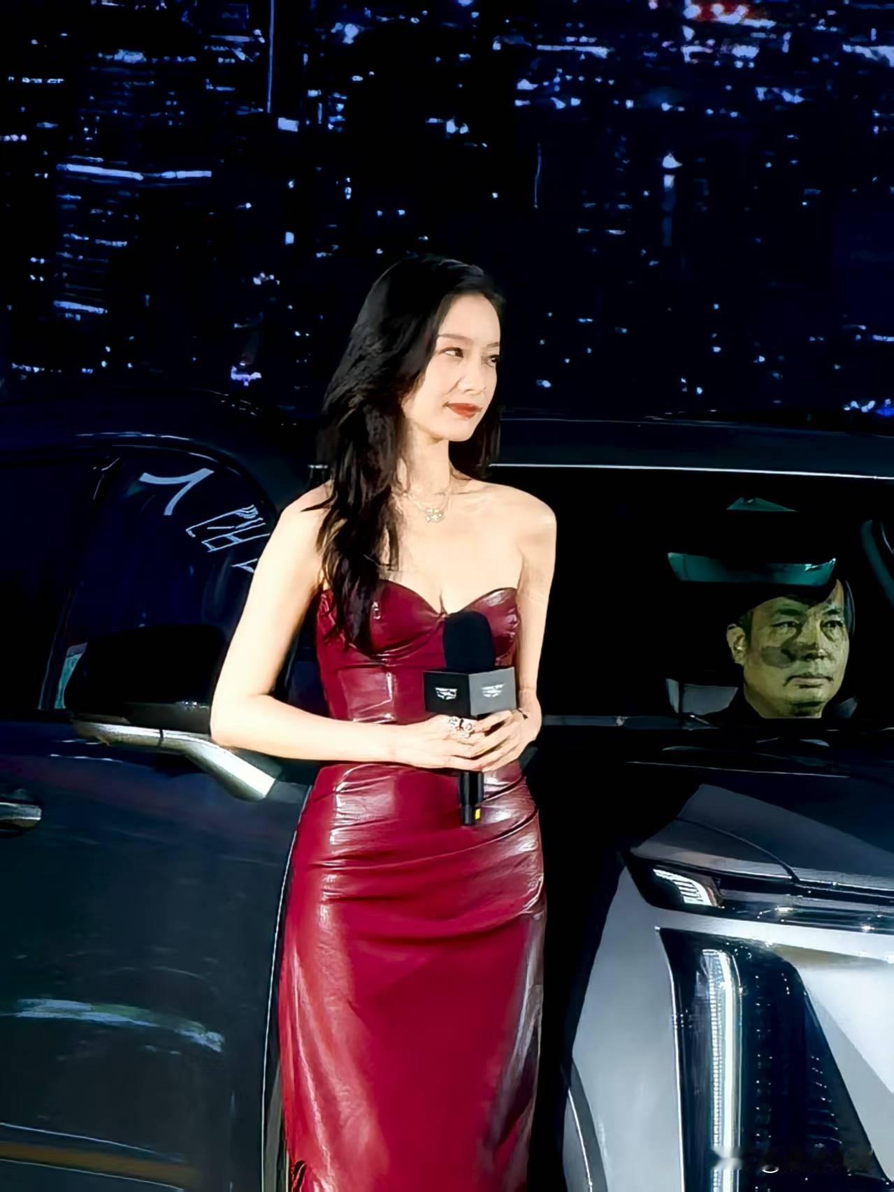 凯迪拉克品牌代言人倪妮女士倪妮红毯杀手