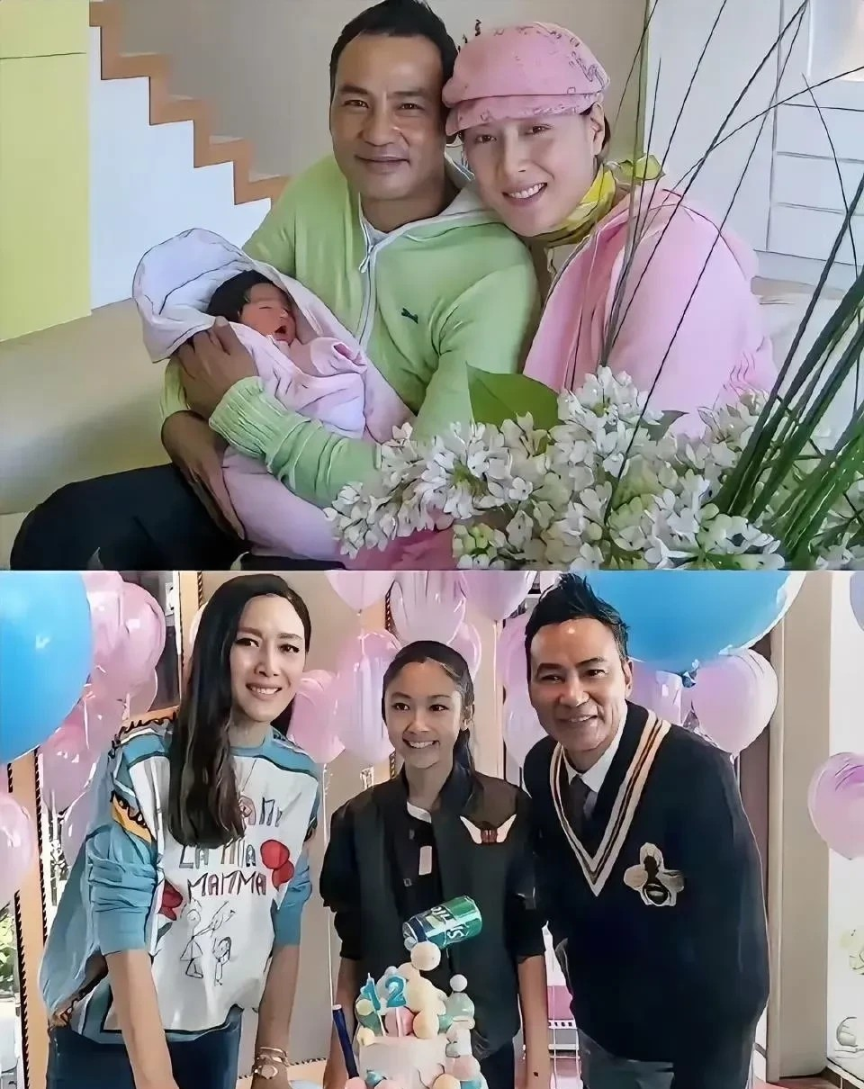 任达华给所有人都上了一课别相信男人嘴上什么丁克谁能想的到，年轻时的他可是坚