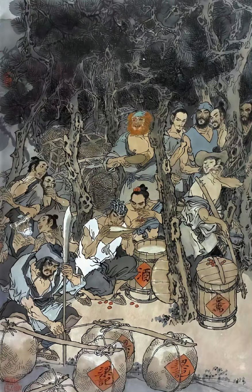 熟读历史的人应该知道此画描述的是哪段！