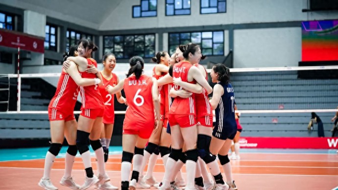 U21世锦赛小组赛拿下五连胜，阵容有所保留的中国女排越打越强势在U21世锦赛