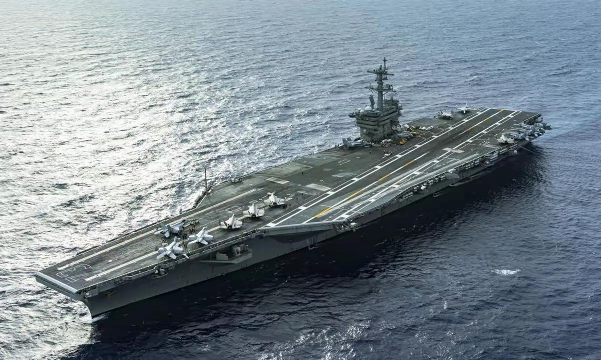 但凡还有点办法，美军都不会把尼米兹号从南海调走！尼米兹号航母战斗群目前已经离开