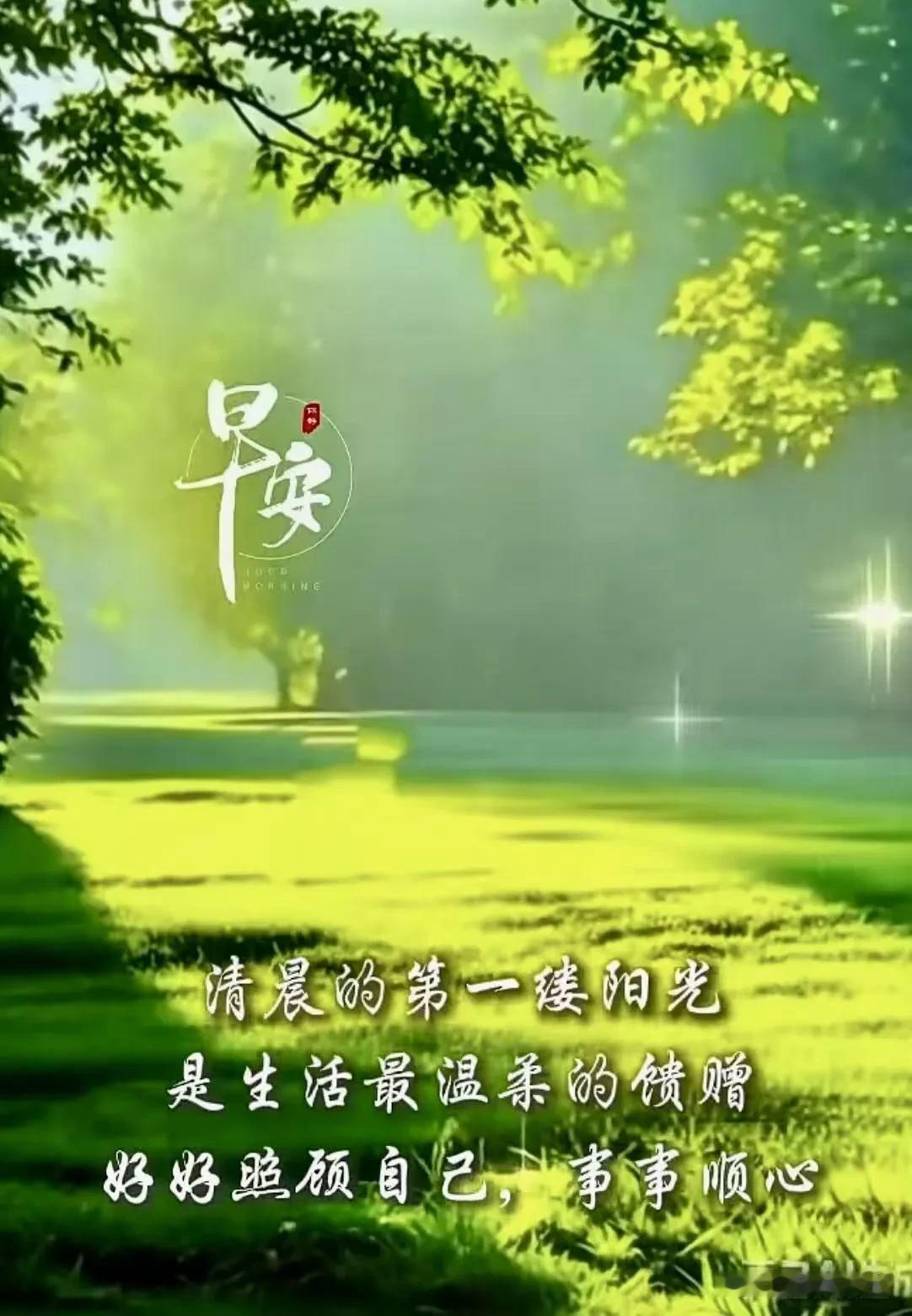 早安，元气满满，开启崭新一天✨