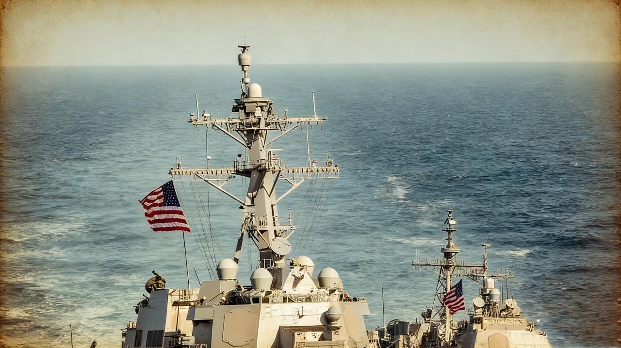 美军这艘“西尔斯”号测量船，大摇大摆进了台海，真把这儿当自家后花园了？美军“