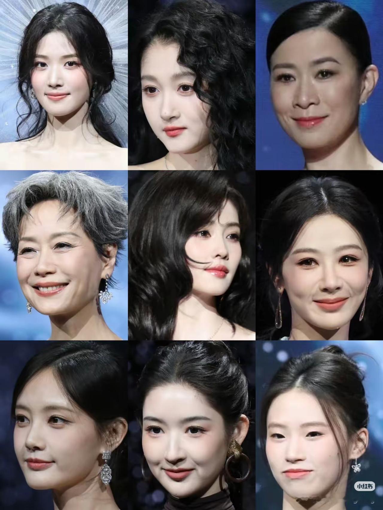 单看不觉得，对比着看感觉白鹿挺好看的，美得有点突出。因为她饱满，皮肤吹弹可破，没