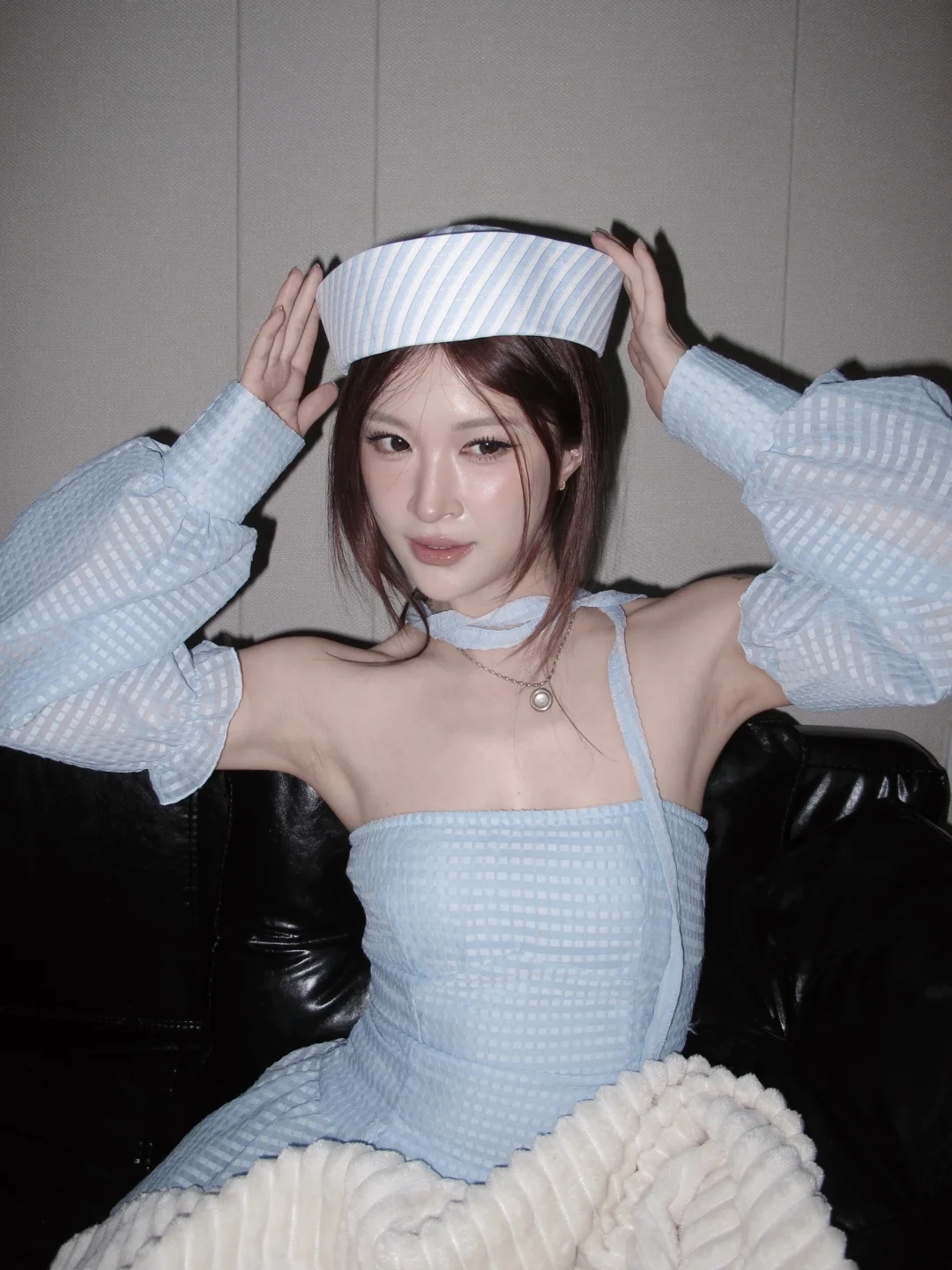 复刻叶舒华淡颜水光妆🩵
