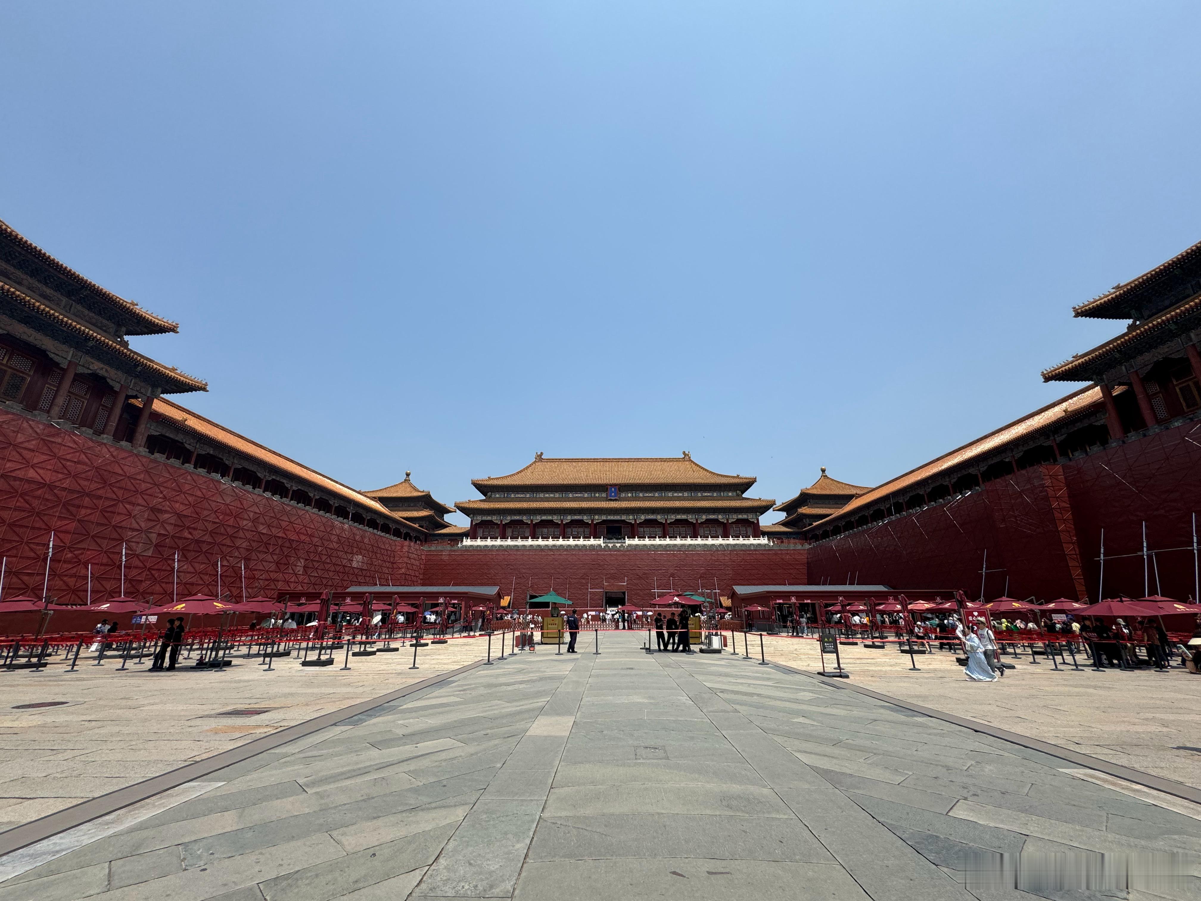 我在故宫看修故宫​​​