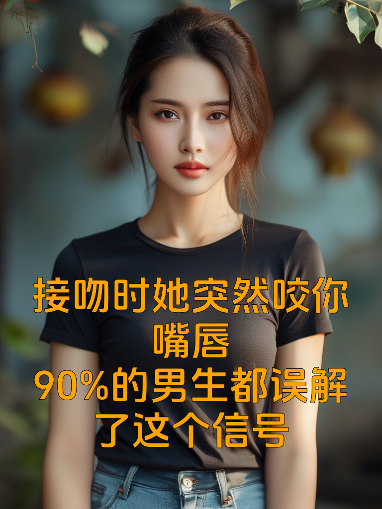 接吻时她突然咬你嘴唇？90%的男生都误解了这个信号