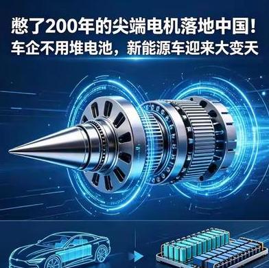新能源大变天！憋200年的电机，中国终于突破2026年6月5日，中国官宣全球