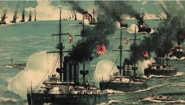 甲午海战中，双方投入兵力差异明显。北洋水师方面，投入舰艇10艘，总排水量约