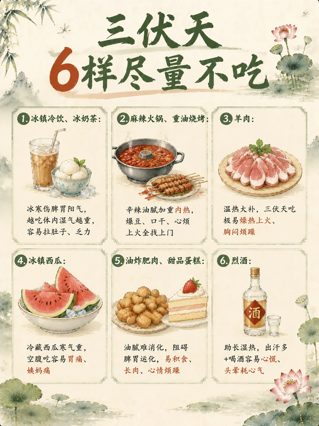 三伏天养生食物，你吃对了吗？