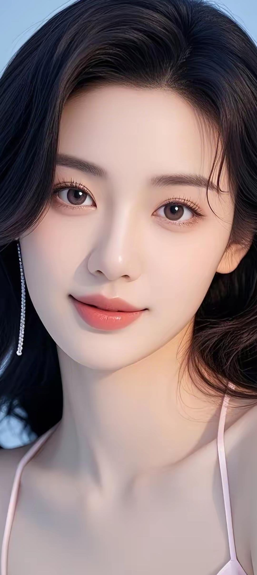 温柔甜美的少女，散发着自然的光彩！🌟✨