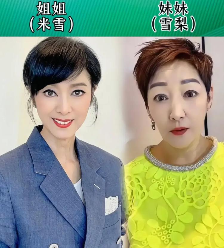 米雪和雪梨，昔日惊艳荧幕的姐妹花，倾国倾城的美让人难忘。朱时茂和朱世春，都是演