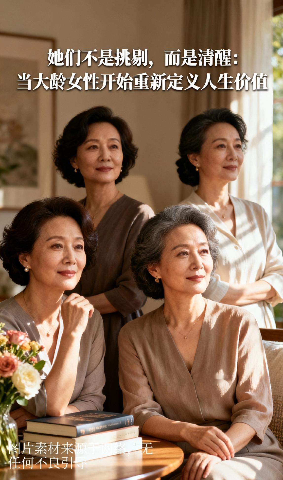 【她们不是挑剔，而是清醒：当大龄女性开始重新定义人生价值】深夜的朋友圈里，