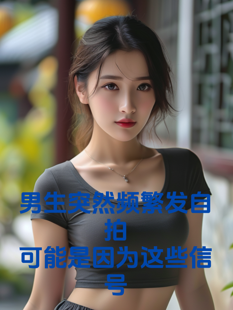 男生突然频繁发自拍？可能是因为这些信号