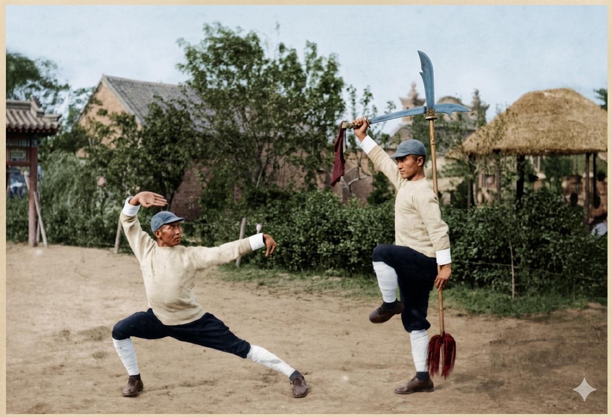 这张旧照，是华日军独立野战重炮第15联队上等兵田中岛义私人相册中找出来的，它是1