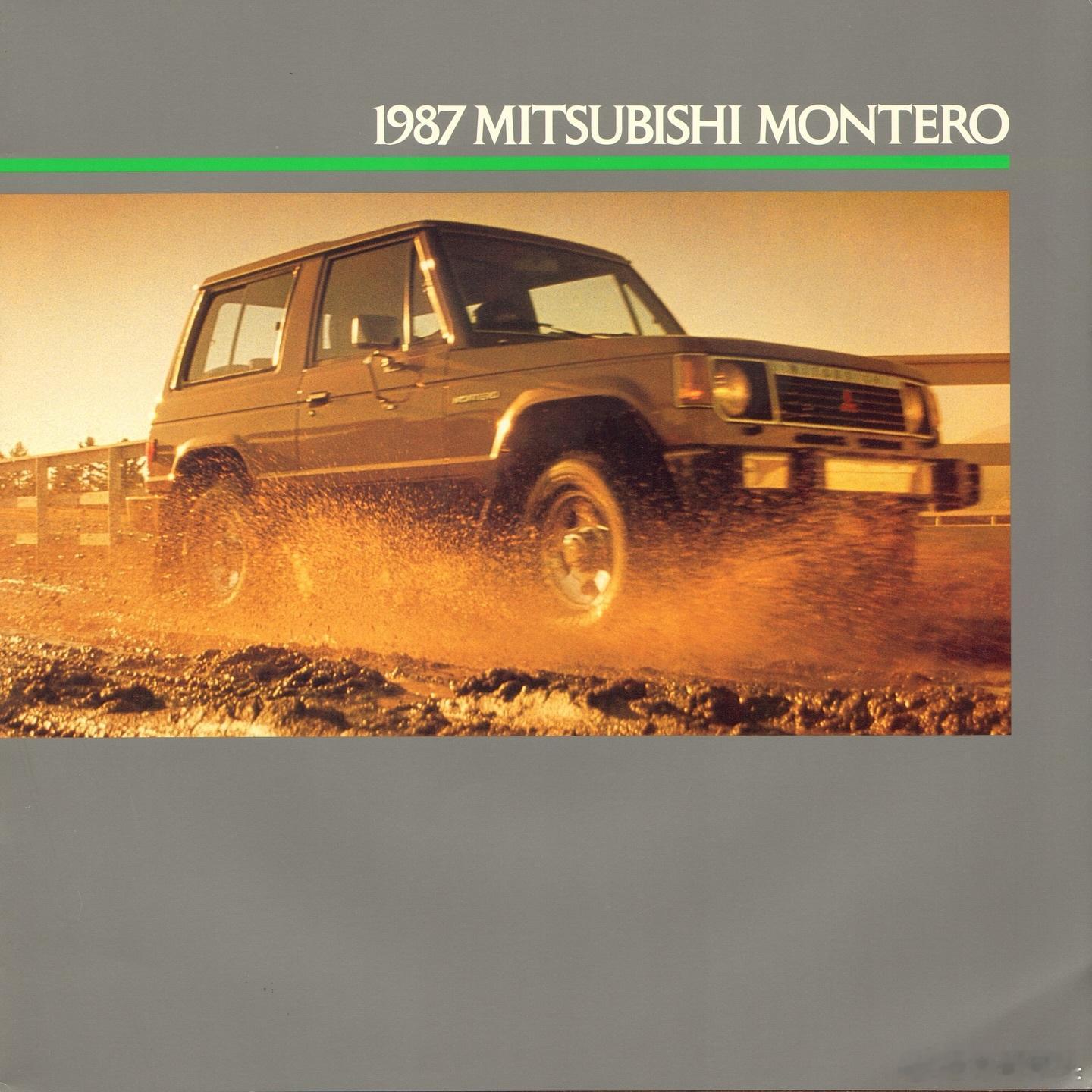 帕杰罗1987Montero，当你在1986年订购一台帕杰罗，你会选择哪