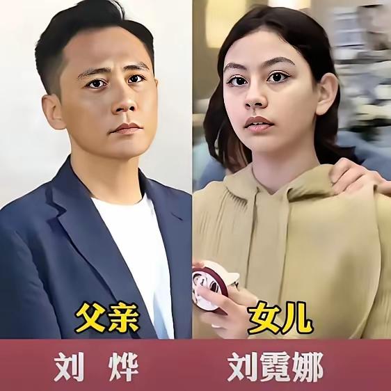 刘烨的女儿很像亲爹，然而…一点都不好看[无奈吐舌]，也是奇了怪了……明明她有大眼