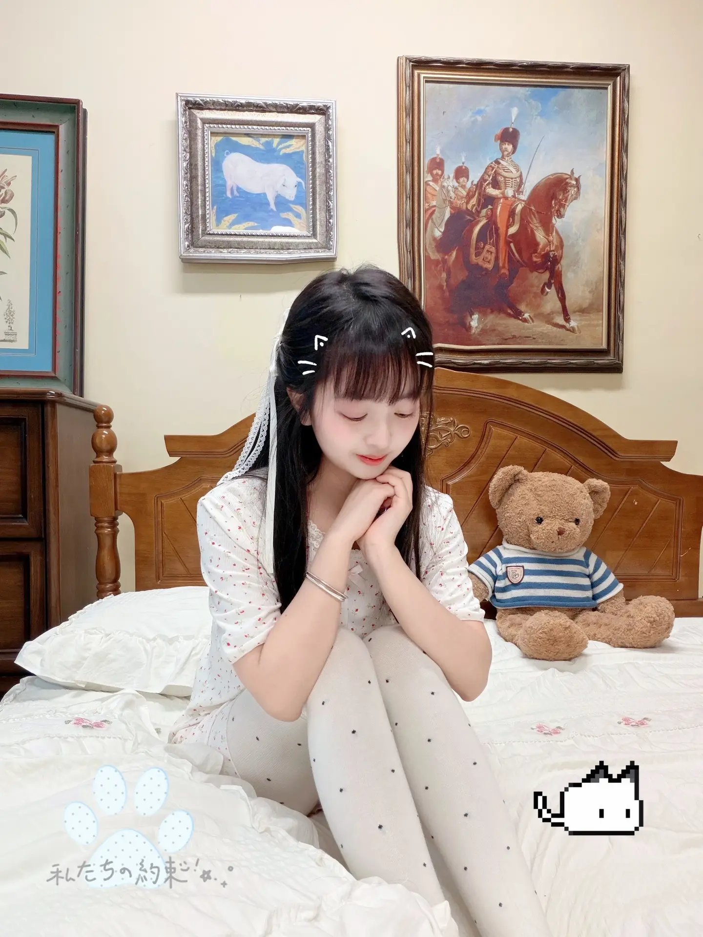 脑袋里萌萌的旋律变成了萌萌的歌💭。