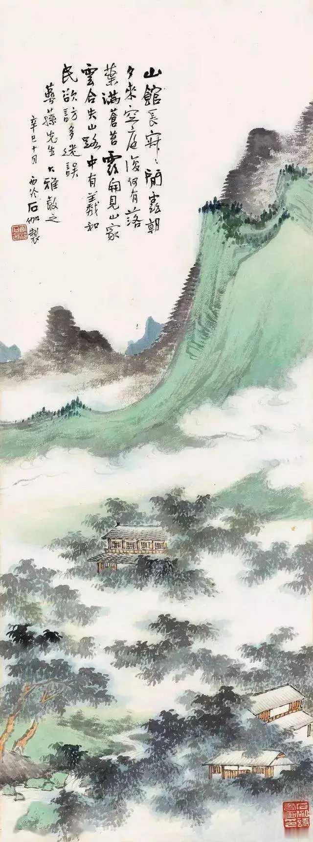 申石伽（1906—2001）有画坛“竹王”之称，别署西泠石伽，室名“六步诗楼”，