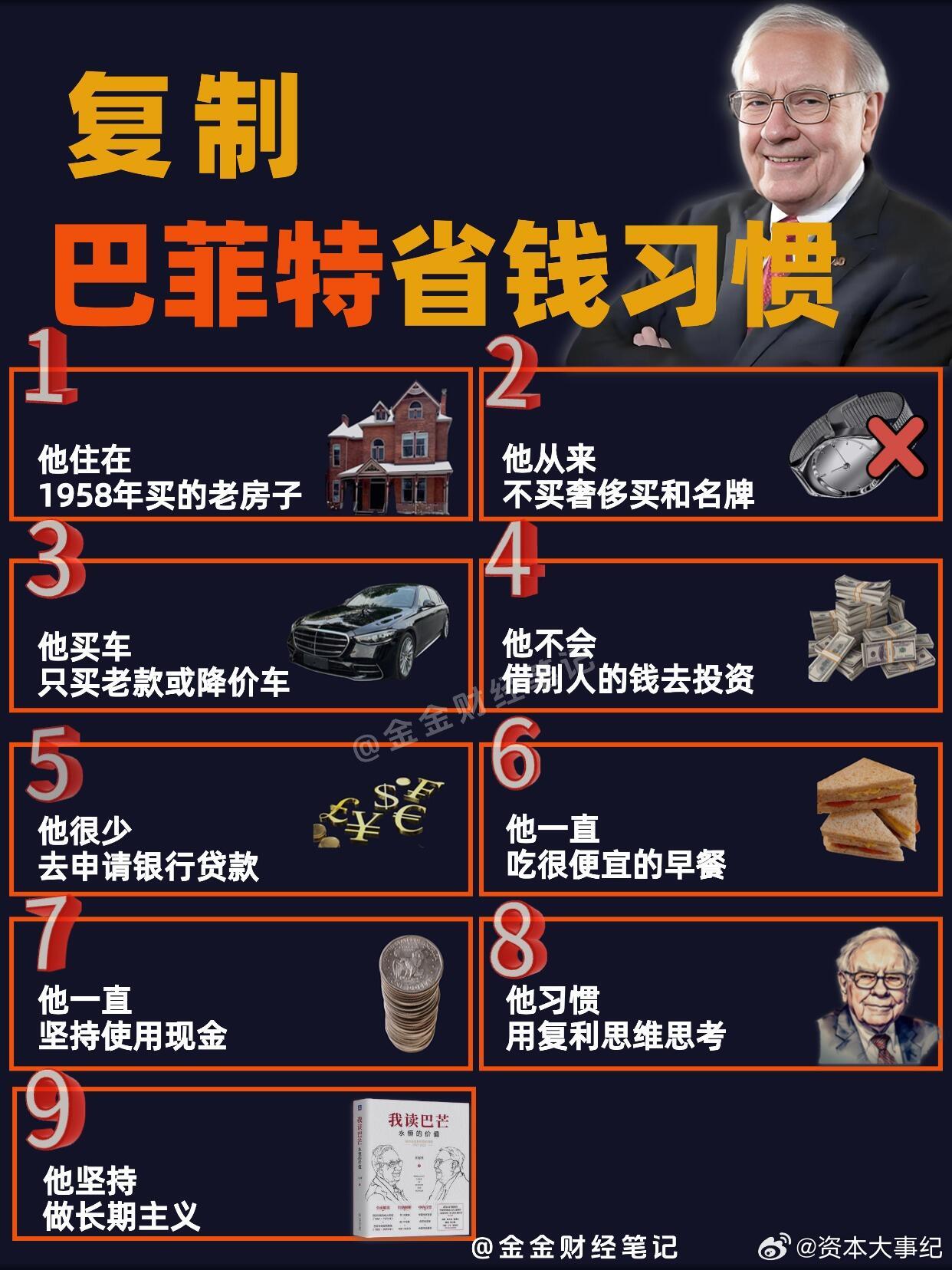 【学习巴菲特的省钱、赚钱法】股票投资​​​