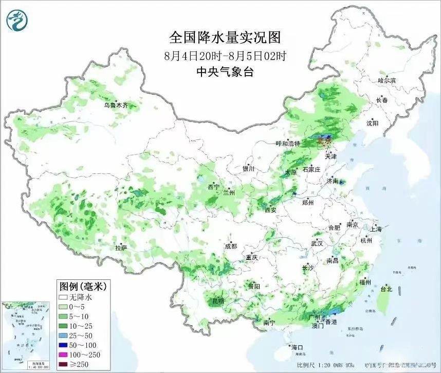 没有想到此次暴雨区域又是落空了。中央电视台给出了沧州，衡水等全部地区暴雨，个别
