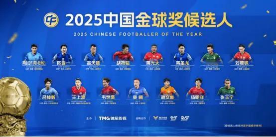 是在搞笑吗？本土金靴、各级国家队绝对主力进不了中国金球奖候选名单2025中国