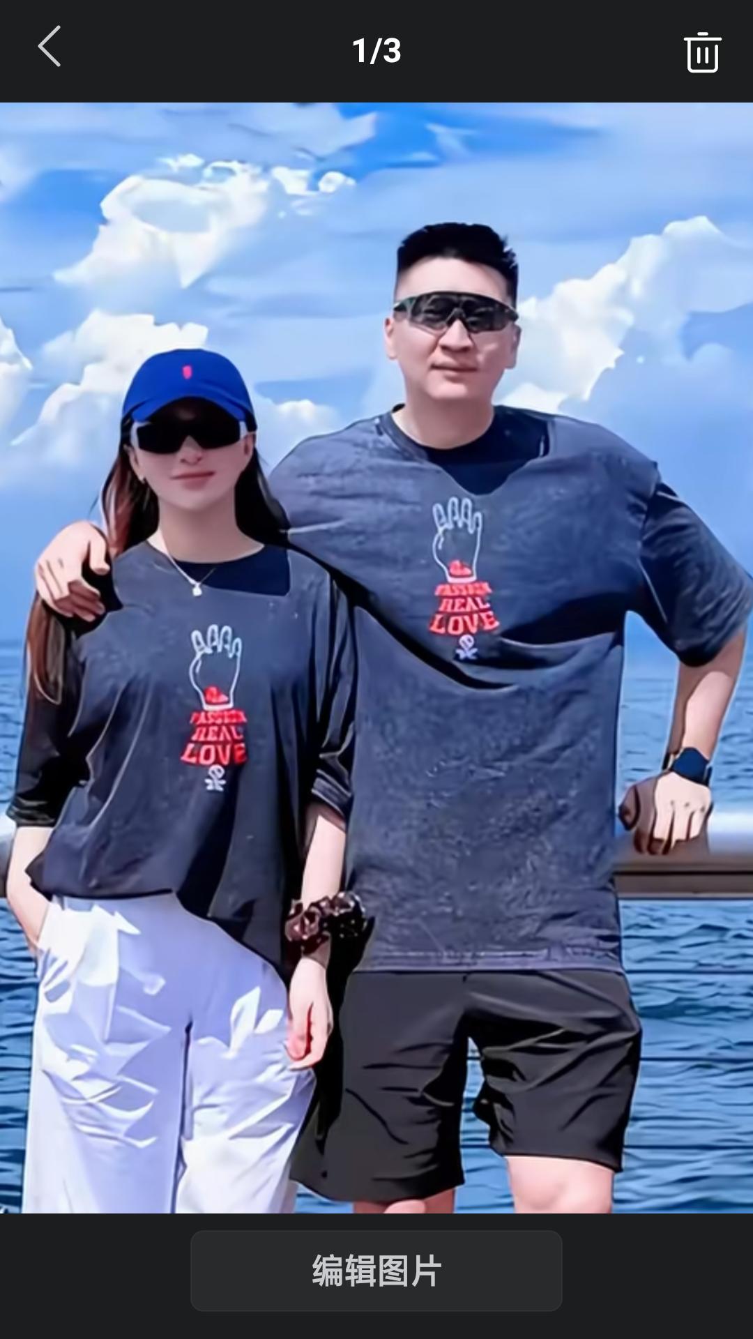 昨天中国男篮名宿孙悦更新社媒，与球迷分享和现任妻子朱梓橦在大连度假照片。不少网友