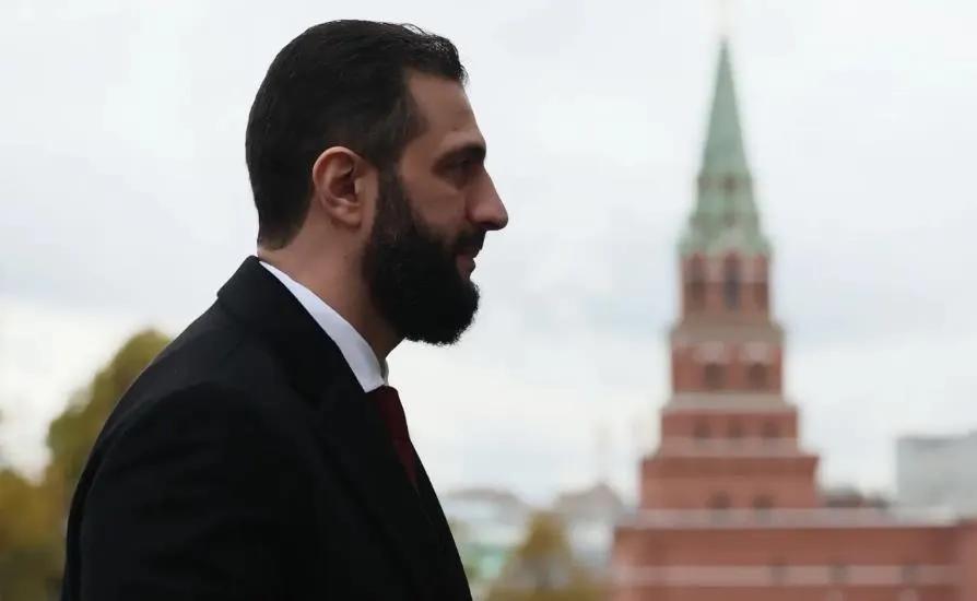 叙利亚过渡政府总统艾哈迈德·沙拉抵达俄罗斯首都莫斯科，与俄罗斯总统普京举行第二次