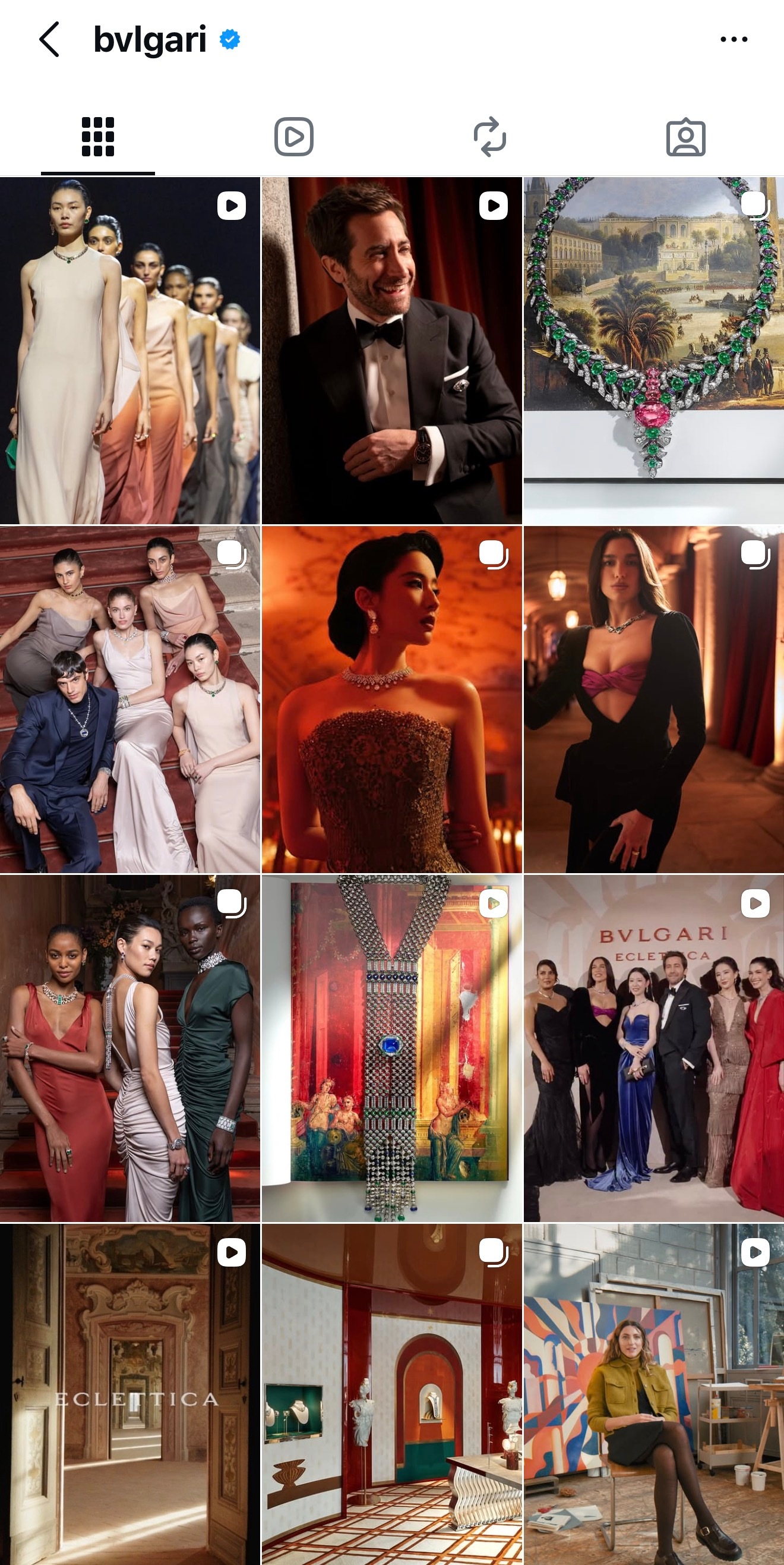 刘亦菲在宝格丽IG上真的有种独一无二的美🥵