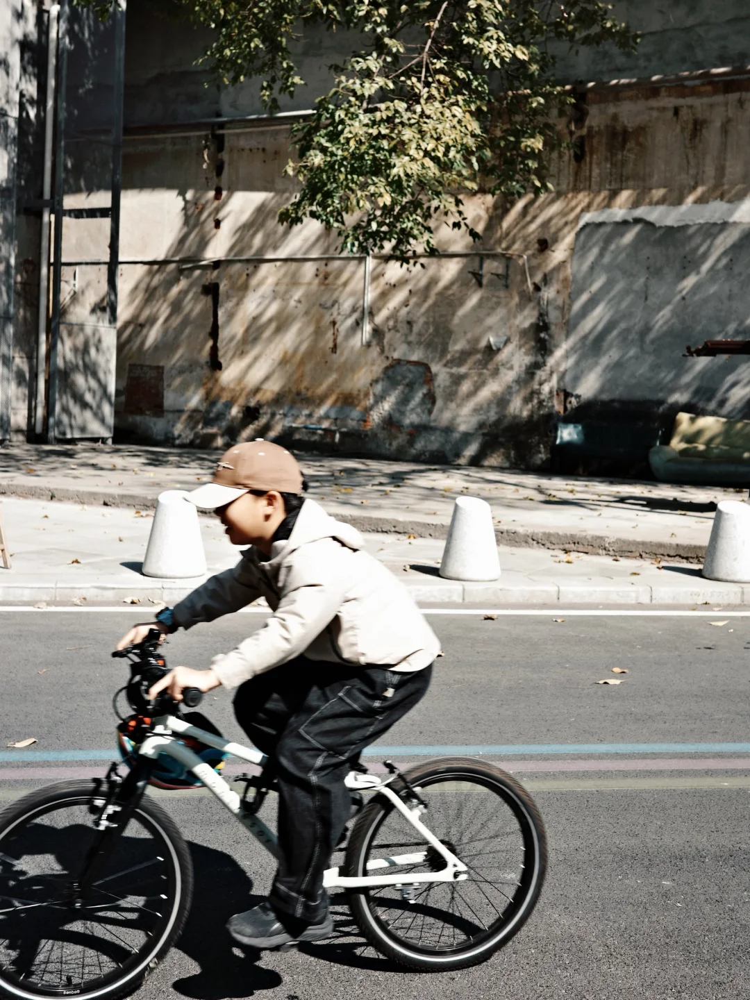 番禺亲子骑行 |这条紫色环岛骑行道太香了！