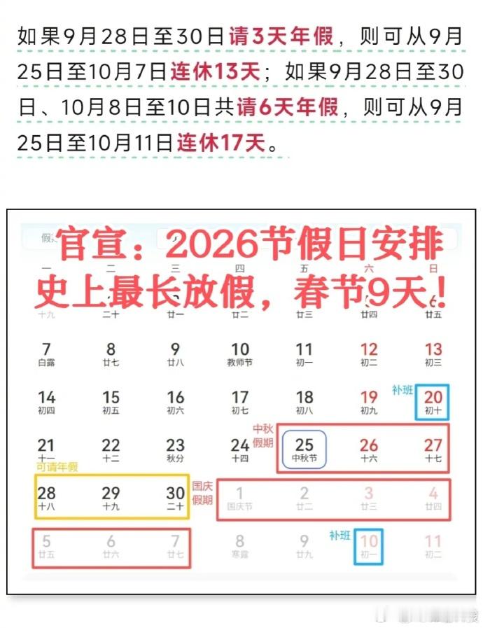 请6休17​能请6天假的人，一般也不用上班​​​