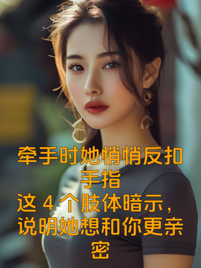 牵手时她悄悄反扣手指？这4个肢体暗示，说明她想和你更亲密