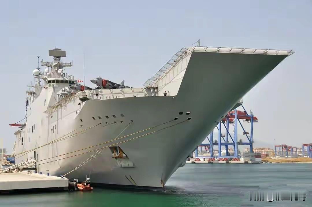 2001年，西班牙海军提出要建造更大、性能更全面、作战能力更强的两栖战舰，这艘舰