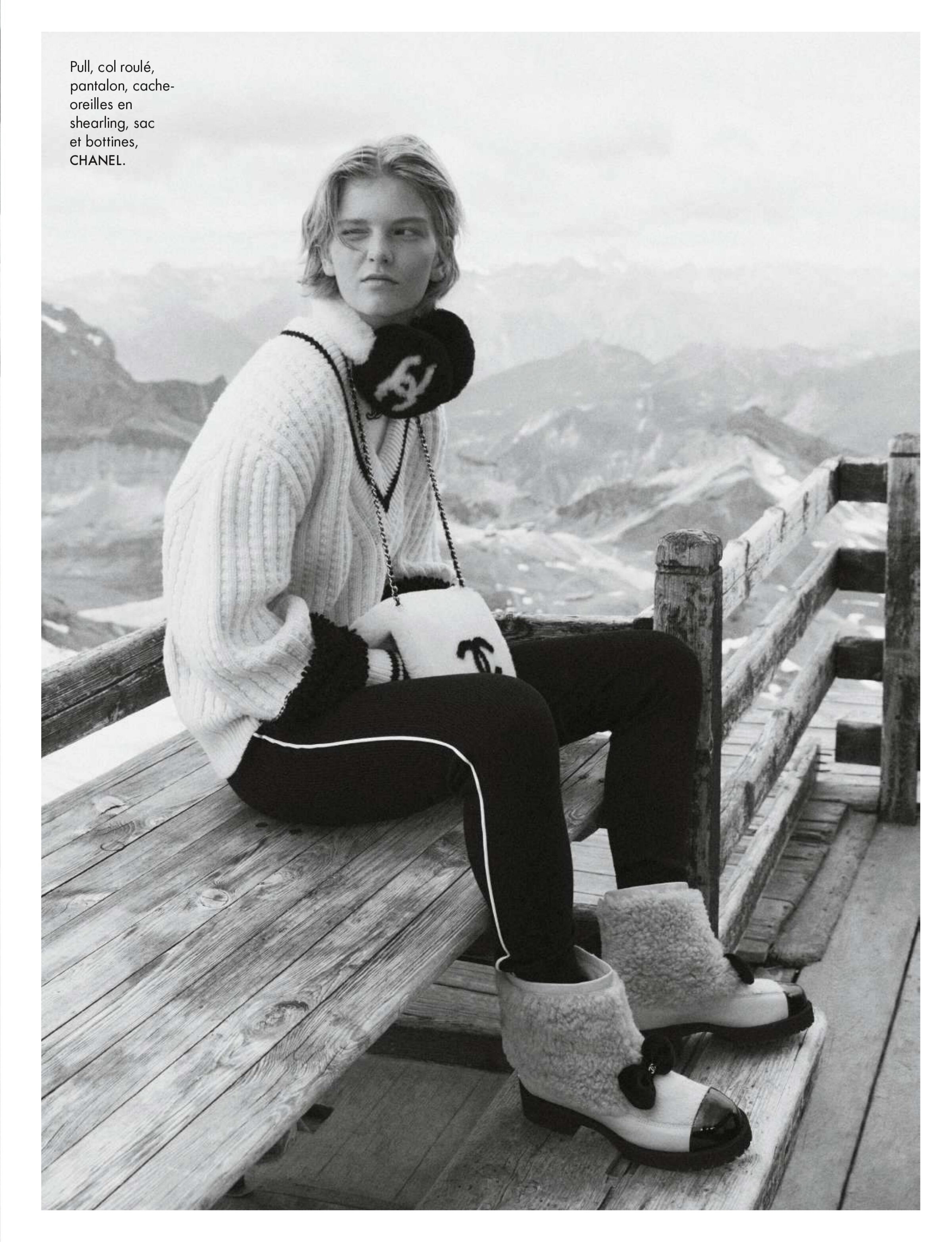 ELLEFrance22thJanuary2026正是雪季～