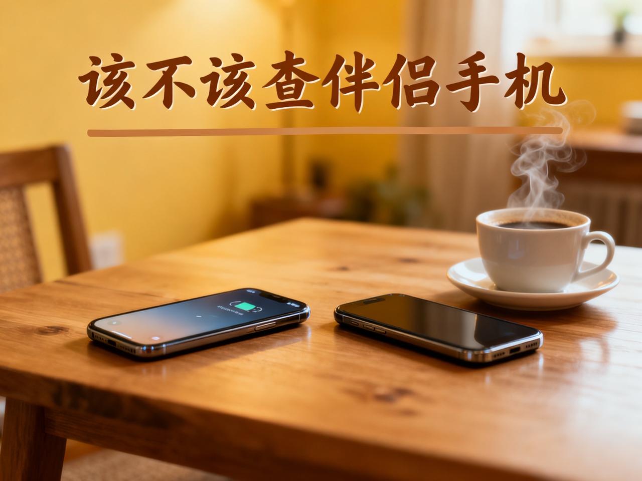 该不该查伴侣手机？边界感与信任的辩证之问深夜，闺蜜小敏又一次躲在被窝里偷翻男友