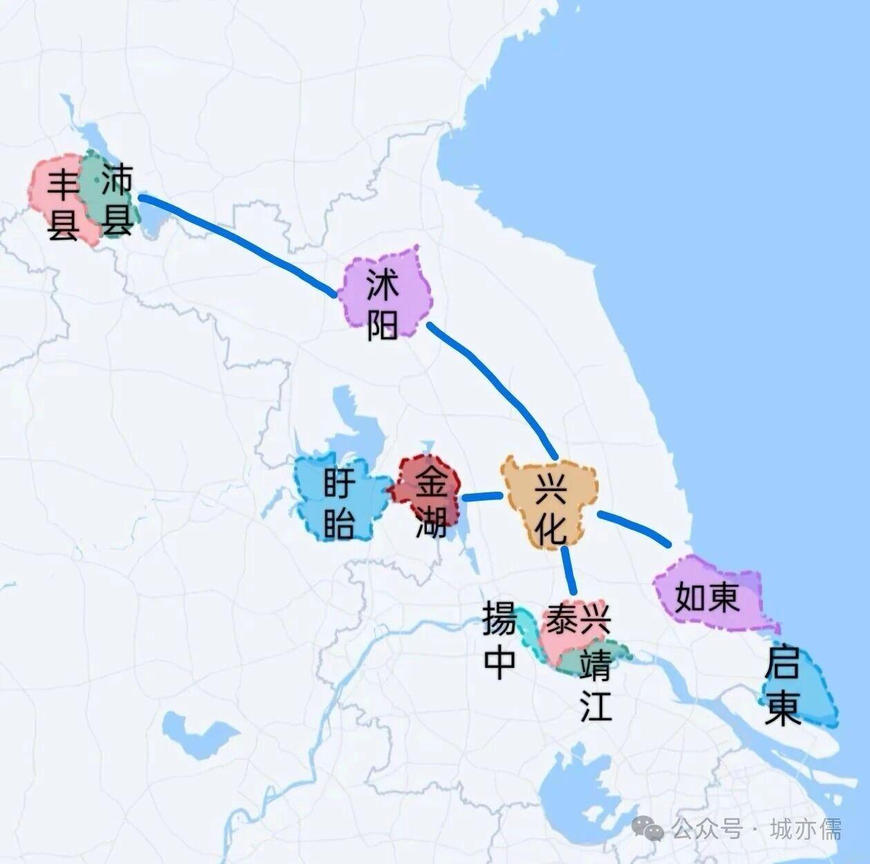 截止目前，江苏还有11个县级城市不通高铁，徐州有丰县和沛县，宿迁有沭阳，淮安有盱