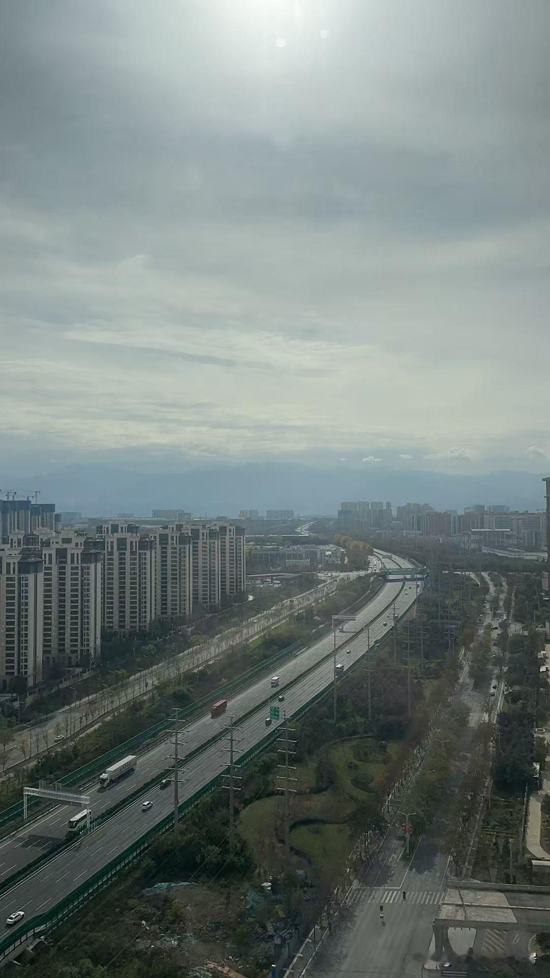 今天朋友圈的西安南山美景西安美景图西安秋冬美景