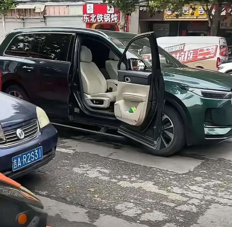 这是什么车？门是这样开的！