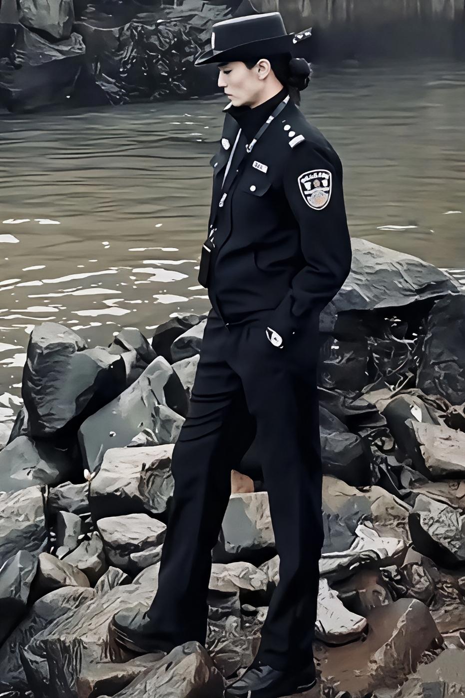 宋佳的警察不像演的。
