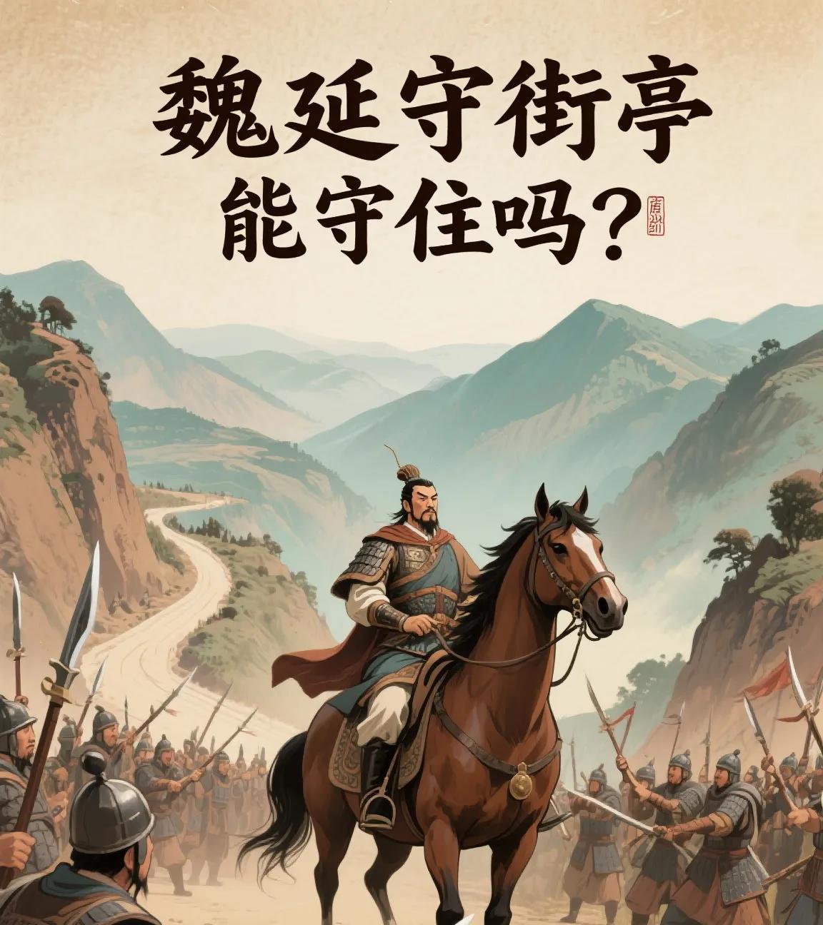 魏延守街亭能守住吗？诸葛亮为什么不用他呢？“要是让魏延守街亭，蜀汉早就杀进长安