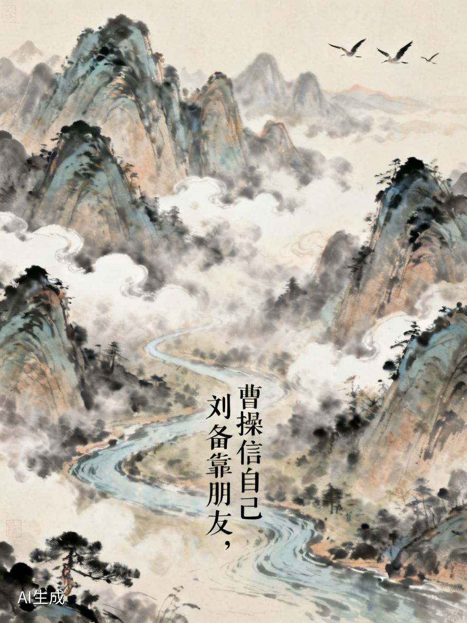 三国演义里，你喜欢刘备还是曹操呢喜欢曹操。因为曹操信自己，刘备靠朋友。