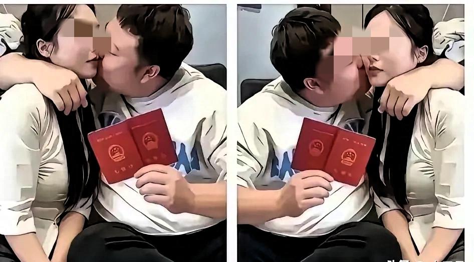 男子发文吐槽他追了3年多的女神终于追到手了，并且俩人已经登记结婚。本来这是很高兴