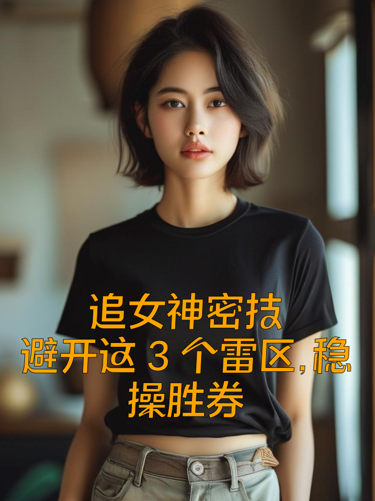 追女神密技：避开这3个雷区，稳操胜券