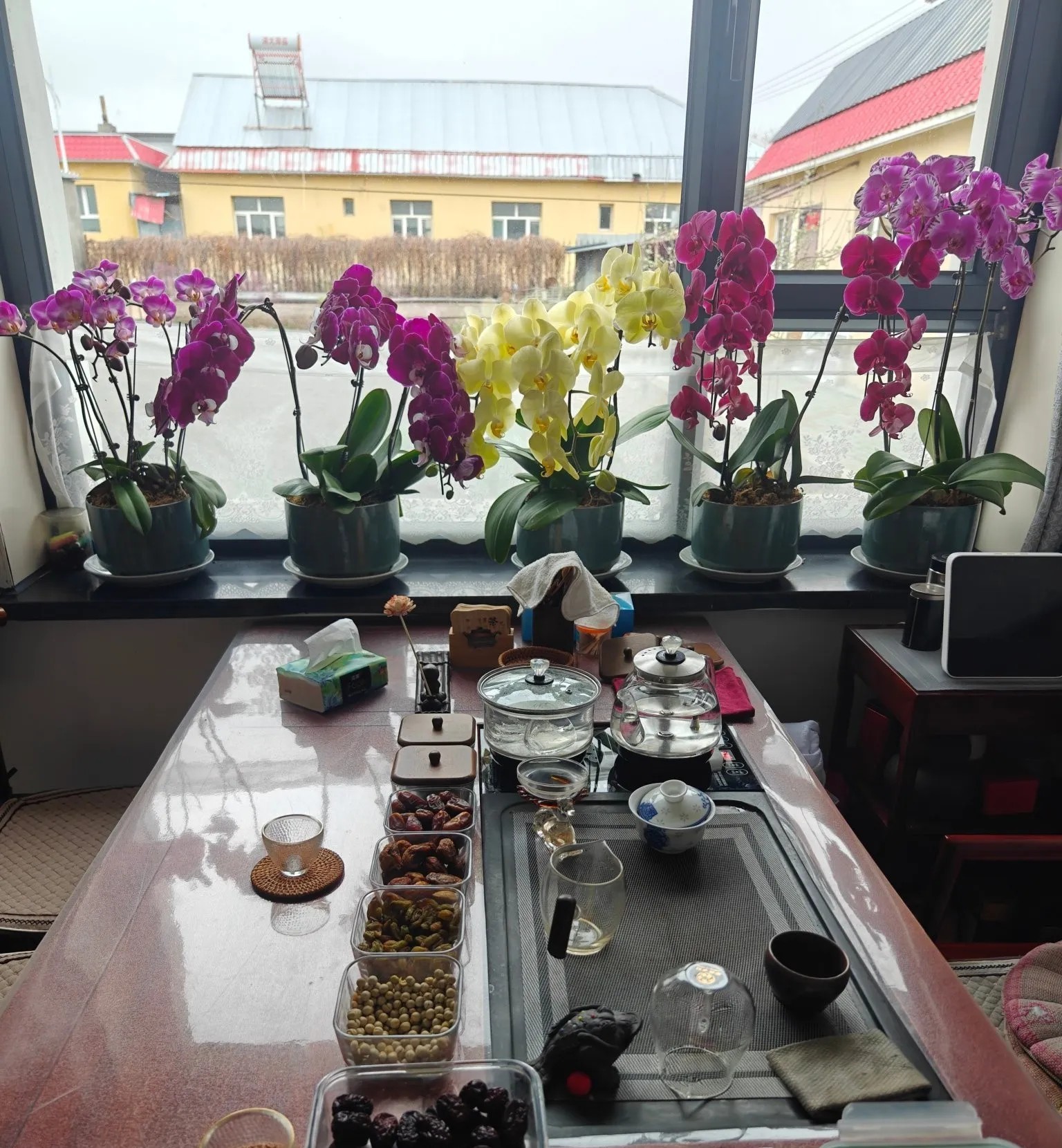 今天同学联系我，说她在新疆定居了。我挺惊讶的，条件那么好，居然会选择来新疆。我一